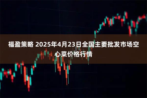 福盈策略 2025年4月23日全国主要批发市场空心菜价格行情